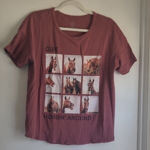 aerie OFFLINE Graphic Tee - Dusty Rose